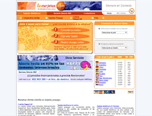 Tablet Screenshot of lastarjetas.com